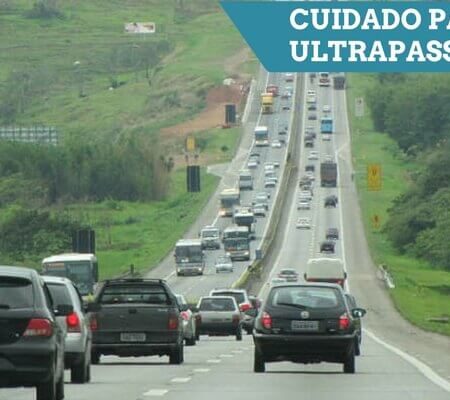 cuidado ultrapassar